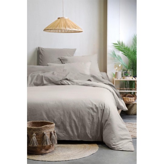 Housse de Couette 100% Coton BIO Lin