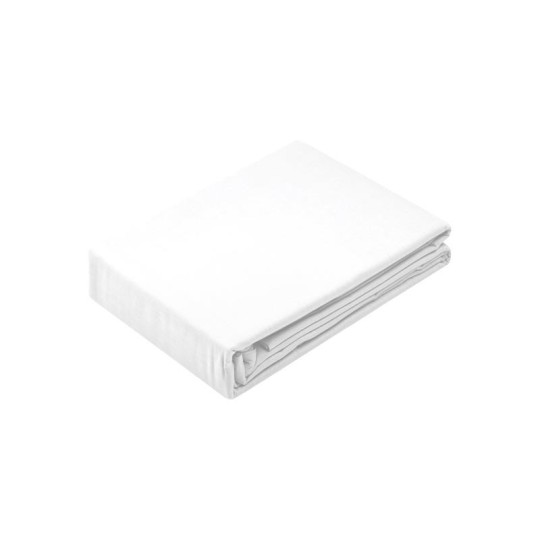 Drap Housse 100% Coton BIO Blanc