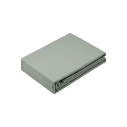 Drap Housse 100% Coton BIO Kaki