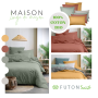 Taie d'Oreiller 100% coton Bio