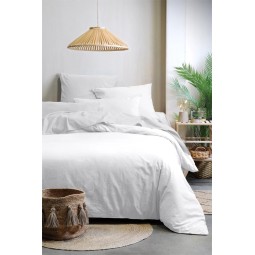 Housse de Couette 100% Coton BIO Blanche