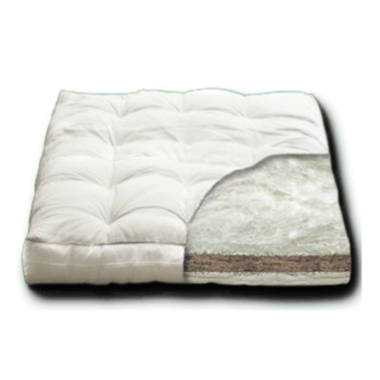 Futon coco hypoallergénique