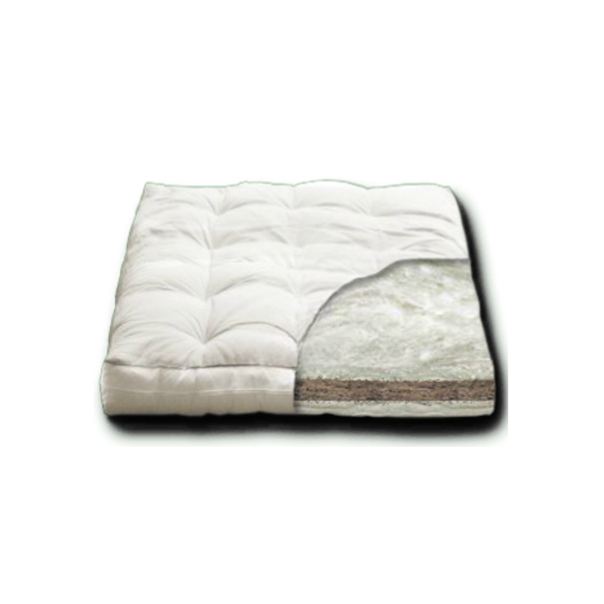 Futon coco hypoallergénique